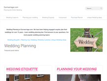 Tablet Screenshot of ourmarriage.com